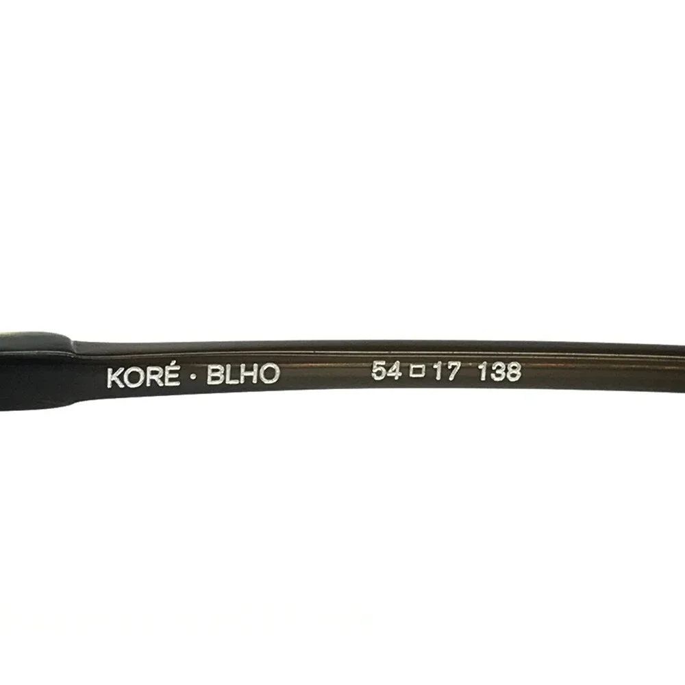 Etnia Barcelona Eyeglasses Frames KORE BLHO Clear Blue Beige Horn 54-17-138
